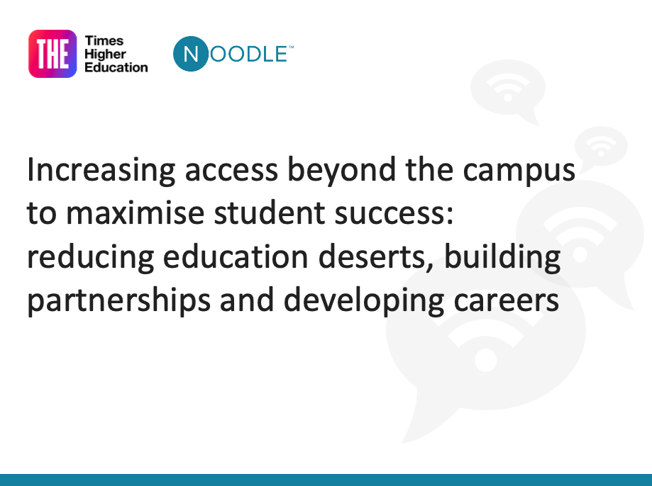 Online programmes make in-roads into education deserts