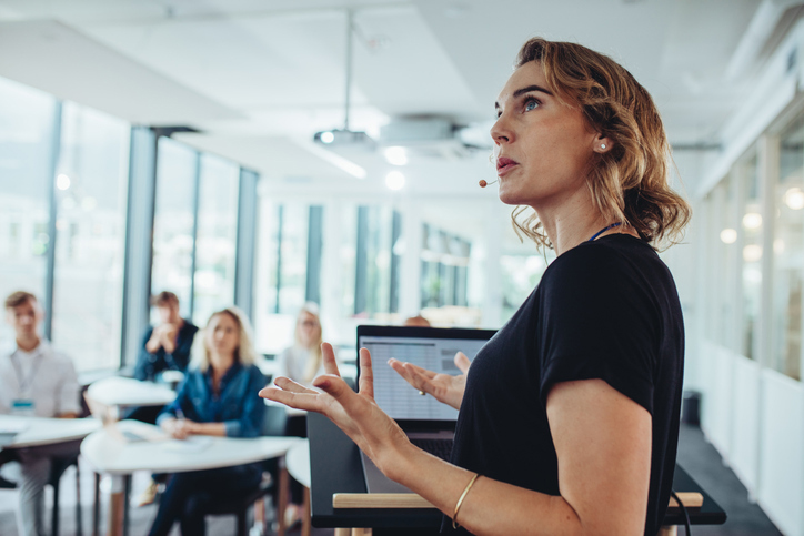 Practical ways to ease presentation nerves