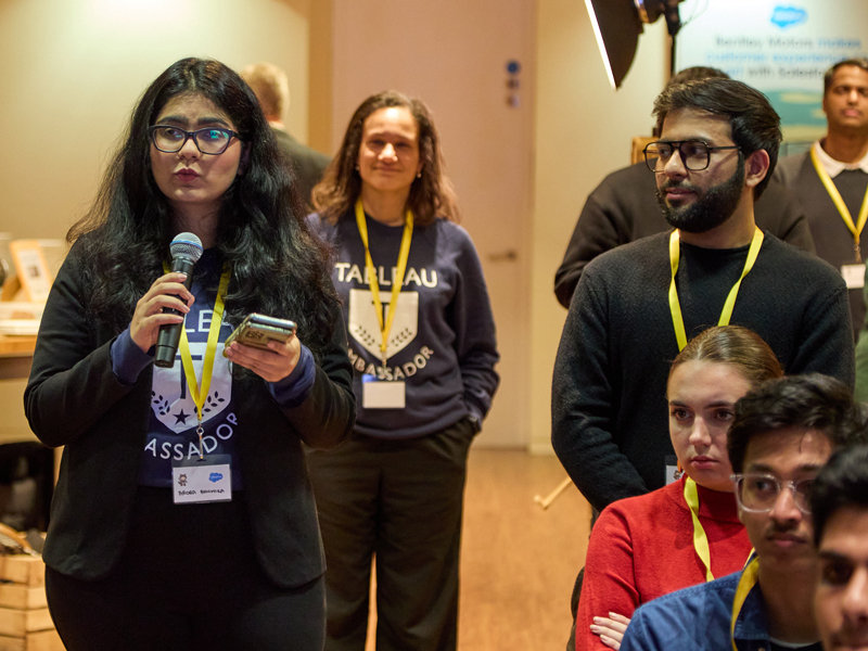 Finding a community and career through data skills