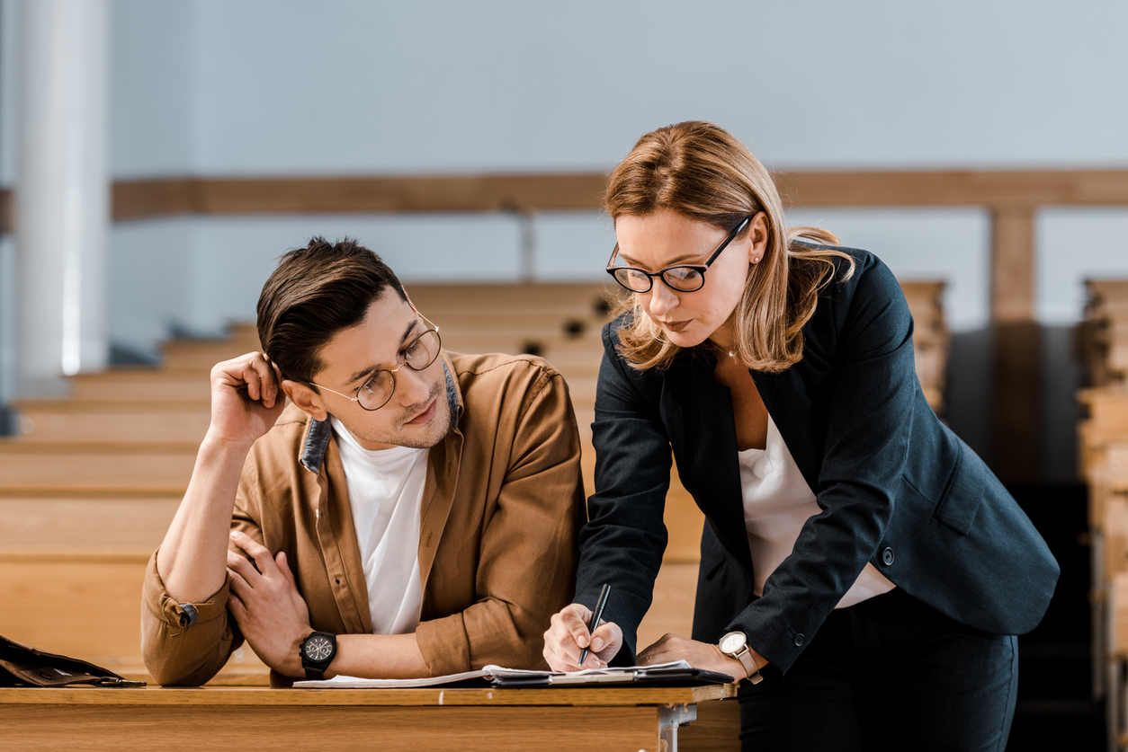 We use ChatGPT to give feedback on students’ abstracts