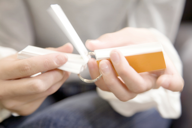 Flash cards work, but only when we teach students how to use them