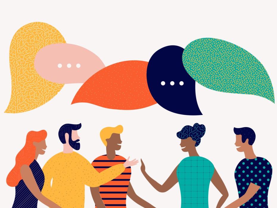 Image showing networking and peer support