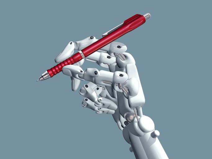 Robot writing