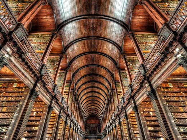 Trinity College library