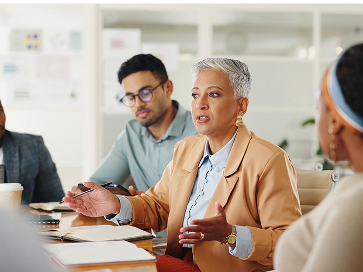 Group of people in a meeting
