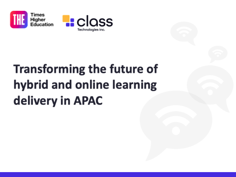 THE x Class APAC webinar