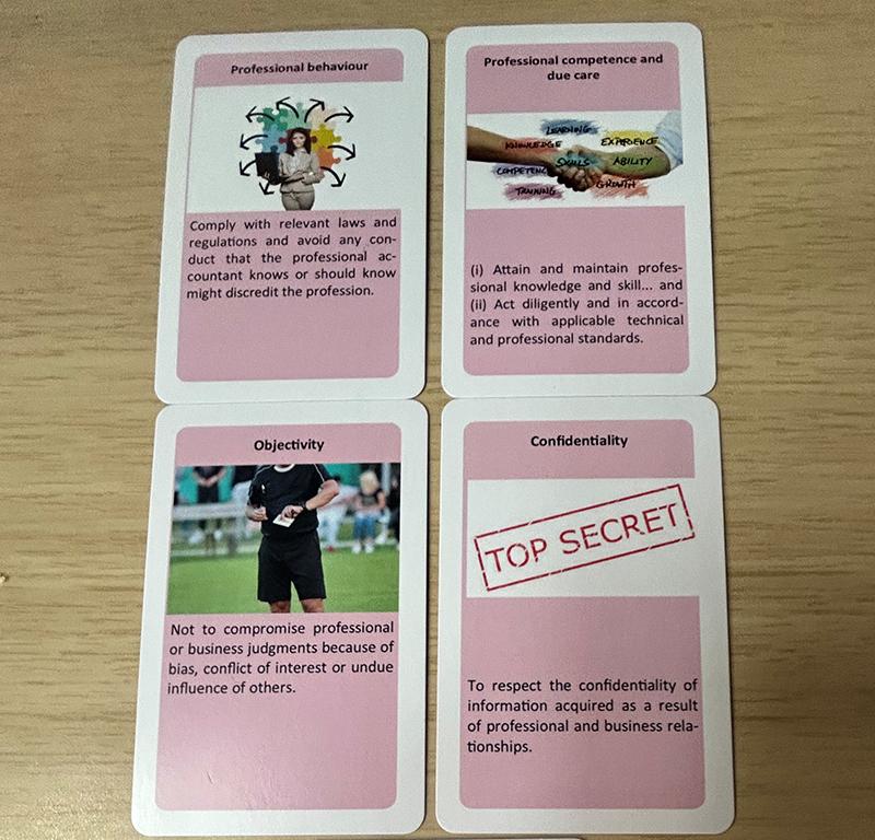 Ethics flash cards