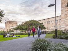 Students at the University of Queensland