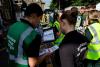A team of medics working together on a project