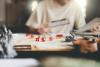 A tabletop roleplaying game in action