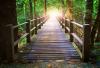 A bridge leading off into the distance